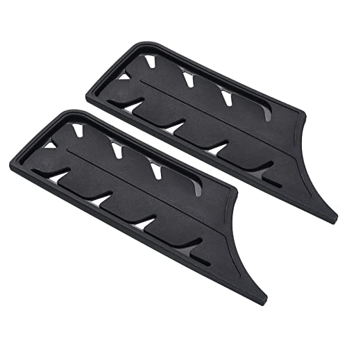 PATIKIL Plastic Safety Knife Cover Sleeves for 7 Nakiri Knife, 2 Pack Knives Edge Guard Blade Protector Universal Knife Sheath for Kitchen, Black