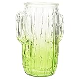 Petit vase en verre - doté d'un design d'apparence créative et délicate, unique et exquis, un bon pour vos amis et votre famille, vases en verre cactus