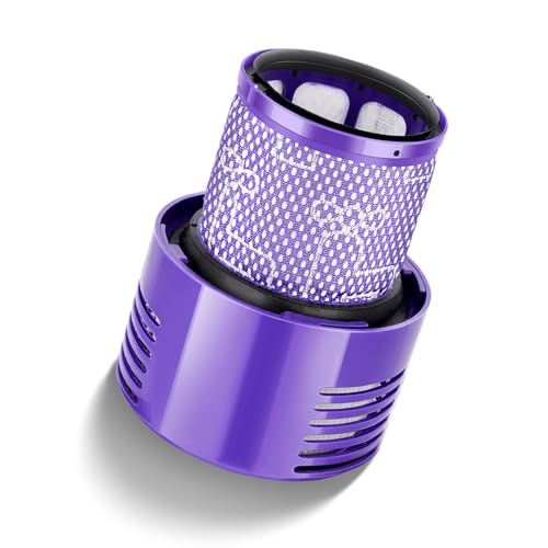 ACCTDLF Filters Replacement for Dyson V10 Cyclone Series,Animal,Absolute,Total Clean,Motorhead,SV12,Replaces Part #969082-01