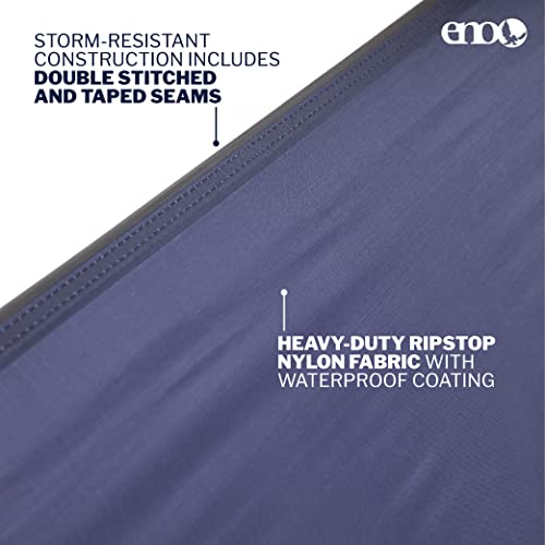 Eno, Eagles Nest Outfitters Profly Xl Rain Tarp, Ultralight Camping Tarp, Navy/Charcoal #TOP4