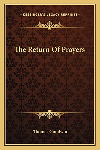 The Return Of Prayers