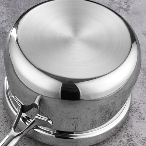 Casseroles à lait et soupe inox compactes pour optimiser l'espace du studio - 6