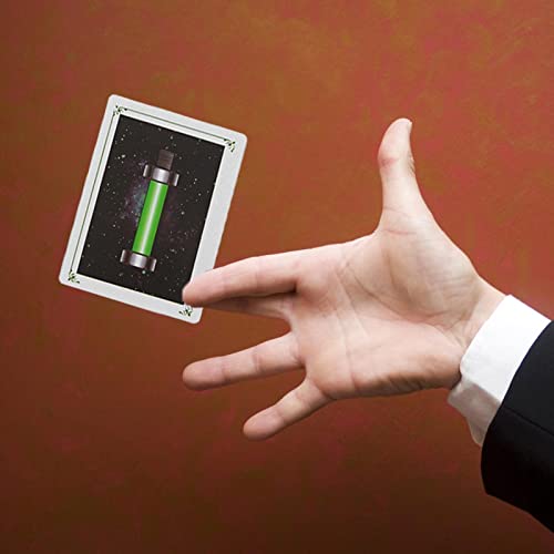 3 peças de adereços para truques mágicos, cartões coloridos com parafusos – ferramentas mágicas para