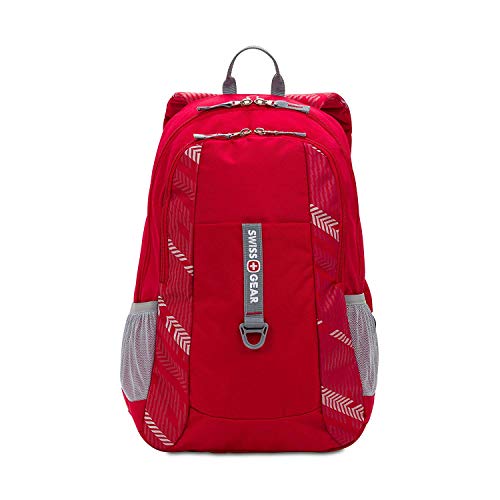 SWISSGEAR Laptop Backpack School College Work and Travel/Red Course Track