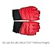 MMA Gloves Sparring Martial Arts Bag Gloves Open Palms Portable Kickboxing Gloves Fight Training Mitts for Sparring Taekwondo, Red XXL