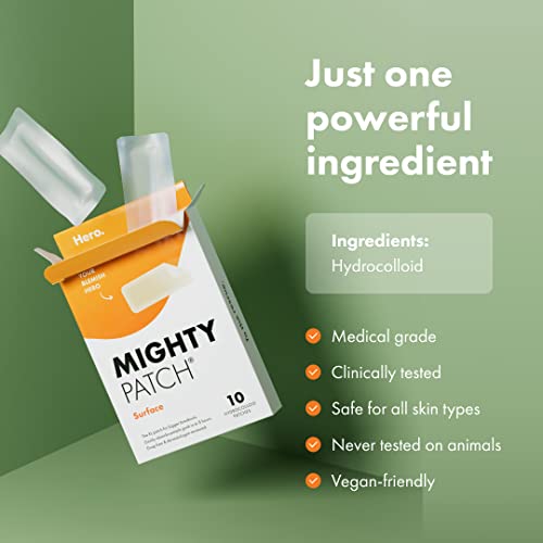 image for Mighty Patch Surface from Hero Cosmetics - Hydrocolloid Spot Patch for