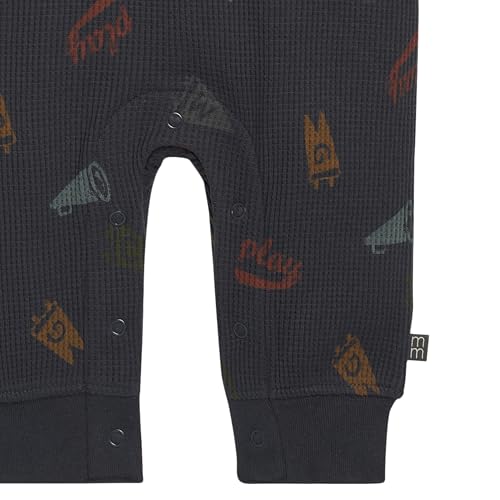 Modern Moments by Gerber Baby Henley Waffle-Knit Romper4