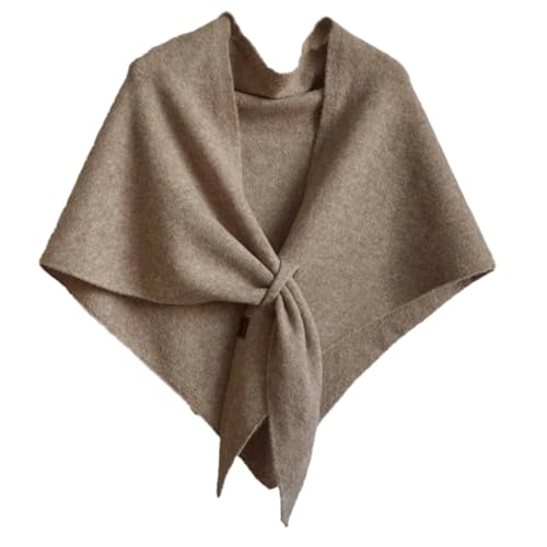 Pashmina Shawl Wraps for Women, Gettoreach Women's Solid Color Scarf Casual Soft Comfortable Shawl for Daily Wear