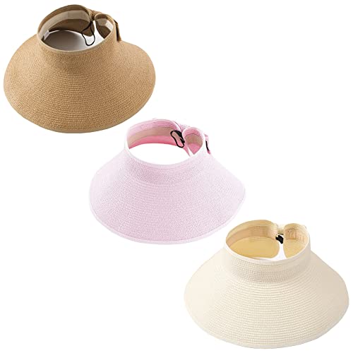 Chapeau de paille pliable femme avec large bord pour des vacances d'été élégantes et décontractées