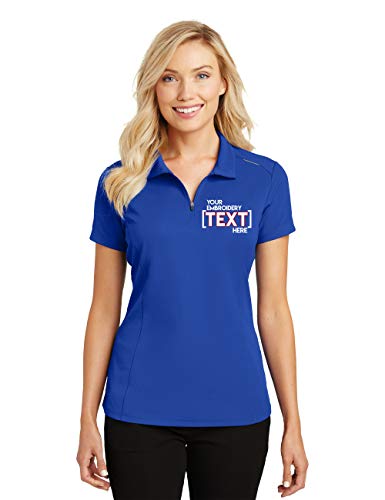 Amazon.com: Custom Embroidered Polo Shirts for Ladies - Pinpoint