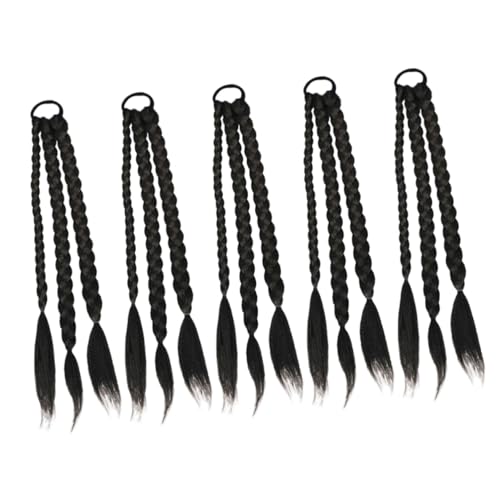 Extension queue de cheval tressée synthétique : solution volume capillaire confortable