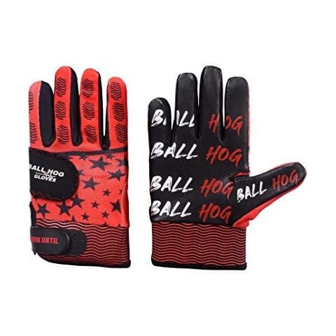 Ball Hog Gloves (Weighted Anti Grip Ball Handling X-Factor (Basketball Training Aid) (Large) 2.0 Cover