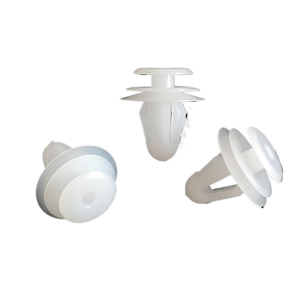 GLBMLMTHZP White Door Trim Panel Clip Fasteners 67771-02030 Fit For Toyota Plastic Retainers Rivets