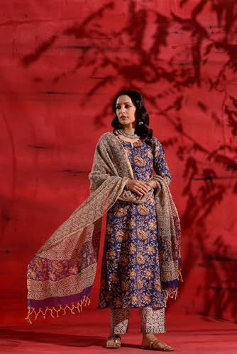 Image of Kalaanj Women Women Rayon Blend Kurta Set