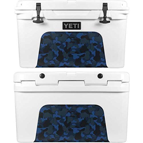 Skinit Decal Skin Compatible with YETI Tundra 45 Hard Cooler - Originally Designed Blue Street Camo Design