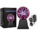 Tealight 6“ Plasma Ball, Touch & Sound Plasma Lamp with Plug-in Cord Electrostatic Flashing Magic Ball Lightning Novelty Light for Parties, Home, Prop, Decoration, Christmas