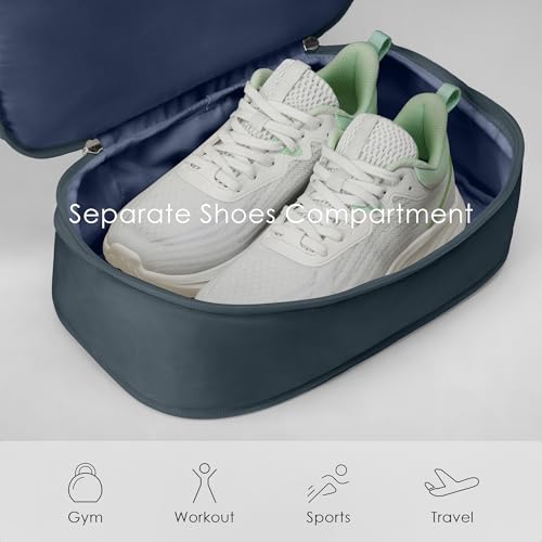 Image of Uselike Gym Backpack for Women Men, Lightweight Gym Bag with Shoe Compartment, Waterproof Workout Backpack with Wet Pocket
