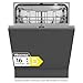 Hisense HV673D64 Lavastoviglie da Incasso, 16 Coperti, 9,5 litri, 3 Cesti Flessibili, WiFi, Apertura Automatica, 7 Programmi, Lavaggio Rapido 15 Min, Controllo Touch, 44 dB, Classe D