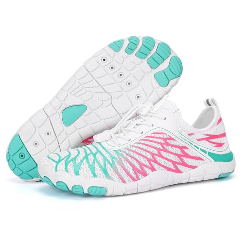 Image of Hike Barefoot Shoes for Women Men Non-Slip Breathable Walking Shoes Wide Toe Box Comfortable Athletic Footwear