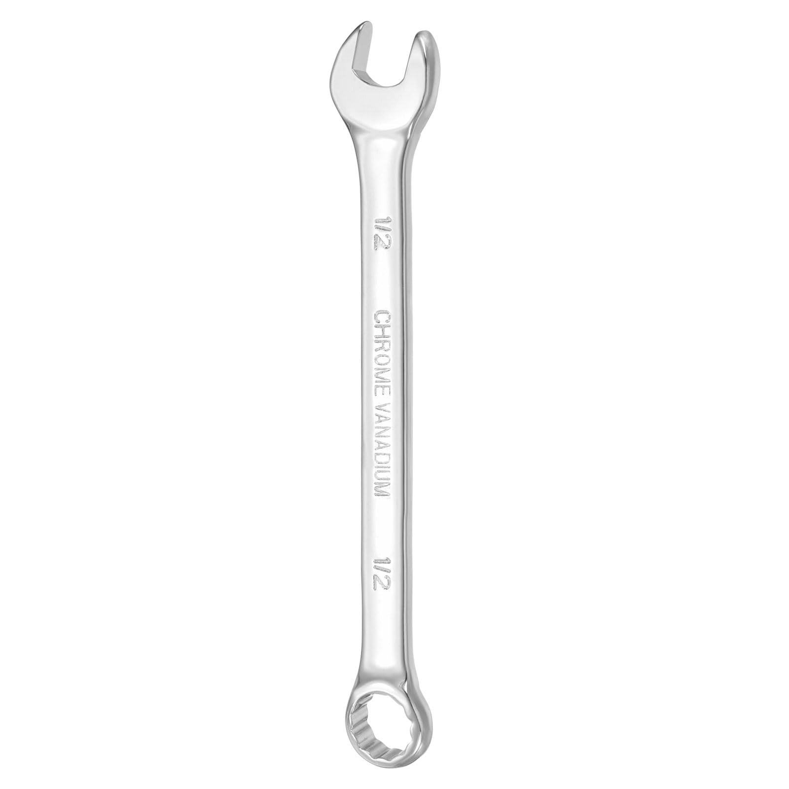 sourcing map Combination Wrench 1/2" Open End 10-Degree Offset 12-Point Box End Double Ended Wrenches Spanners Tools for Household Automotive Machinery DIY Repair