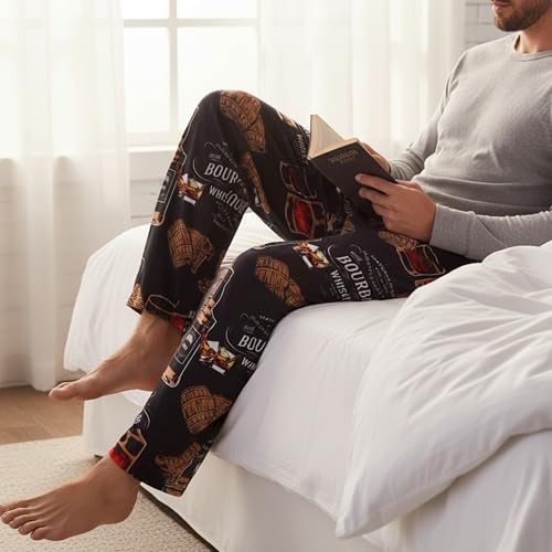 Funky Junque Funny Men's Pajama Pants - Novelty Lounge Sleepwear - Dad's Day Gift - Comfortable Drawstring Waist PJ Bottoms2
