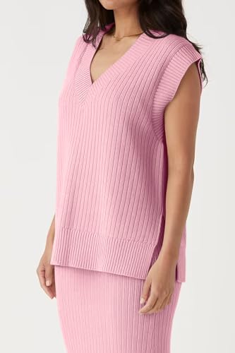 Chaleco de verano para mujer con refinado acabado acanalado 3