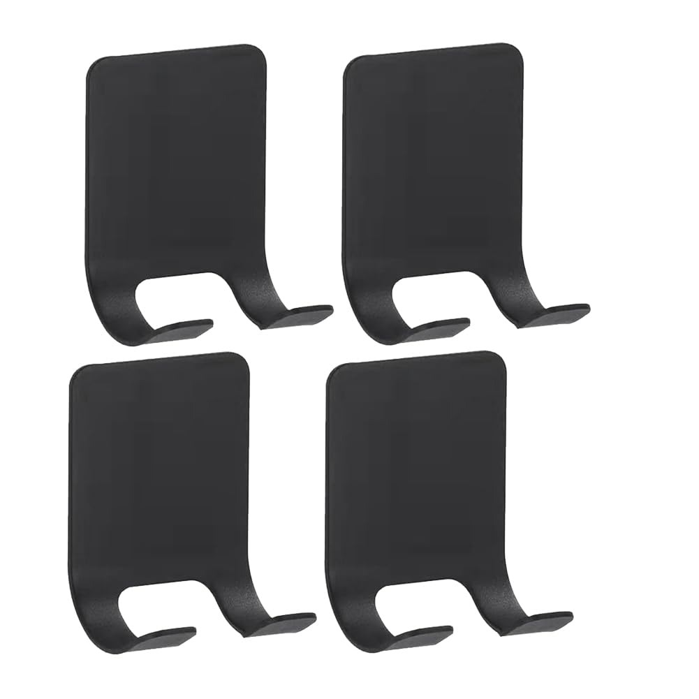 CTRLZS Stainless Steel Shaver Hook Stand Self Adhesive Hanger Heavy Duty Utility Storage Hook Bathroom Organizer A