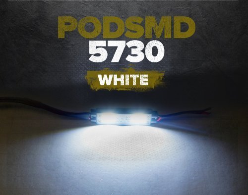 Módulo LED 5730 SMD Blanco Frío 12V Waterproof 4 Piezas miniatura 2