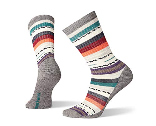 Smartwool Hiking Crew Socks -  Women’s Margarita, Lightly Cushioned Wool Performance Sock MEDIUM