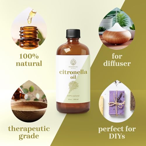Aceite esencial de citronela 100% puro 16 oz miniatura 3