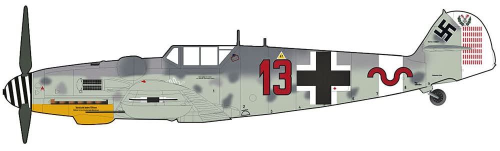 Amazon | HOBBY MASTER 1/48 メッサーシュミット Bf-109G-6 ハインリヒ