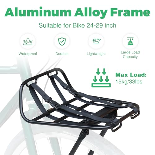 MEGHNA Lightweight Aluminium Front Rack