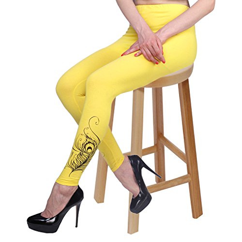 Image of Plus Size Printed Ankle Length Leggings for Women