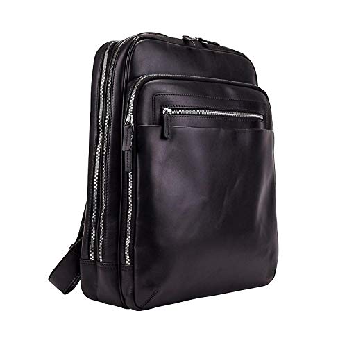 Preisvergleich Produktbild Leonhard Heyden Chicago Laptop-Rucksack 14 schwarz