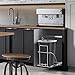 Home Zone Living 7.6 Gallon Pull Out Trash Can for Recycling or Trash, Under Sink in-Cabinet Design, 29 Liter Total Capacity