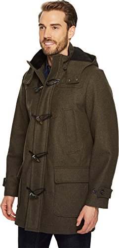 Image of Nautica Men's Wool Blend Peacoat - Double-Breasted Winter Coat, Regular, Big & Tall Sizes