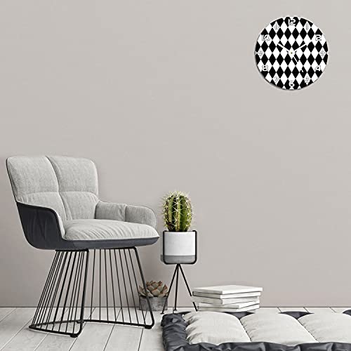 Horloge en verre de sécurité 30 cm design moderne luxe - 5