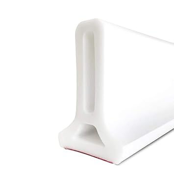 66 Inch Collapsible Shower Threshold Water Dam Shower Barrier and Retention System and Keeps Water Inside Threshold