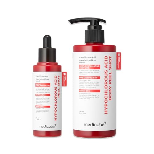 medicube Hypochlorous Acid Peel Shot Duo for Face & Body: