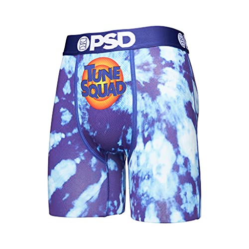 PSD Men's Sj2 Ts Tie Dye Boxer Briefs, Blue, L