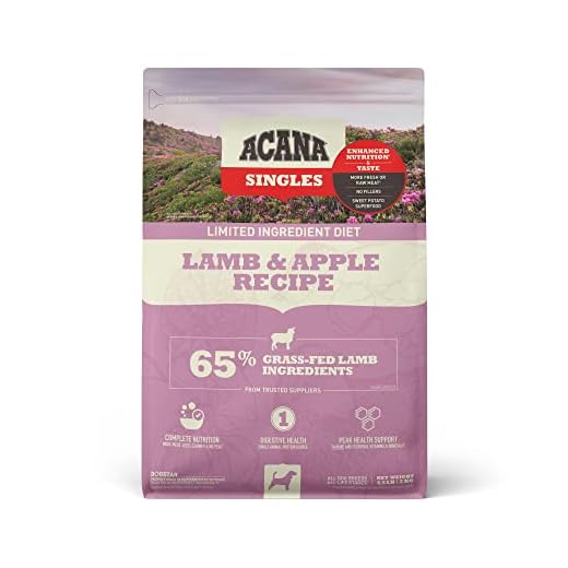 ACANA Singles Limited Ingredient Dry Dog Food, Lamb & Apple, Biologically Appropriate & Grain Free