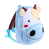 Bolso para pequeños con diseño de animales: correas de hombro suaves para proteger los hombros de su hijo, mochila para pequeños de jardín de infantes