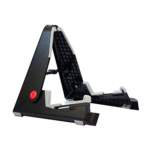 ギタースタンド ギターホルダー 軽量 折りたたみ 滑り止め シリコンパッド付 アコースティックギター エレキギター ウクレレ (AGS-01)