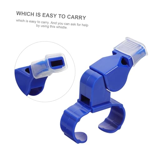 Silbato para fútbol deportivo con diseño de anillo miniatura 3