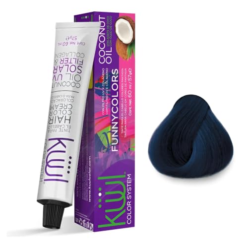 Permanent Hair Color Cream Funny Ocean Blue | Professional Color