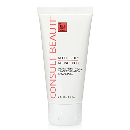 Consult Beaute Regenerol Retinol Peel – Micro Resurfacing Transformation Facial Peel – Smoother Vibrant Skin - 2 fl. oz.
