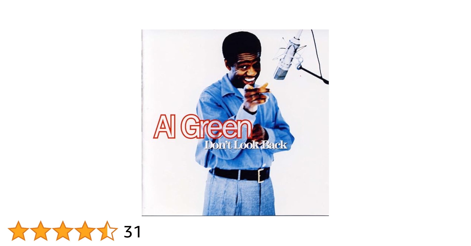 Al Green Don't Look Back レコード レア Al Green Don´t Look