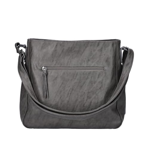 Rieker Damen Handtasche H1340-42 grau