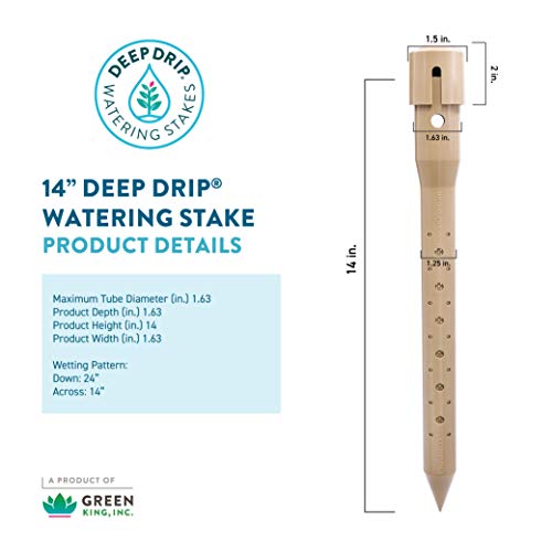 Deep Drip® 14" Watering Stakes (3 Pack) #TOP2