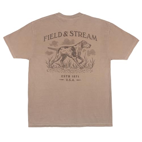 Field & Stream Unisex Adult Heavyweight Short Sleeve Graphic Tee Shirt